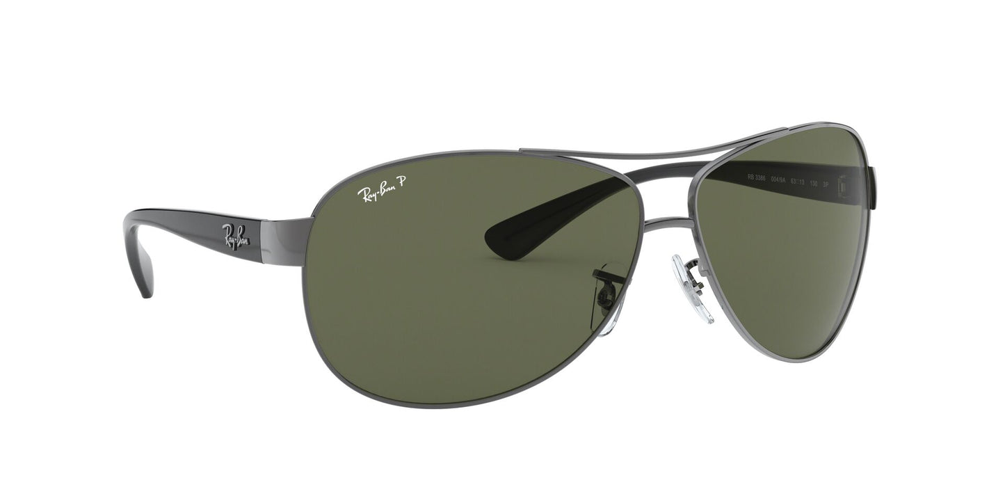 Lentes de Sol Ray Ban RB3386 Negro-Más Visión México