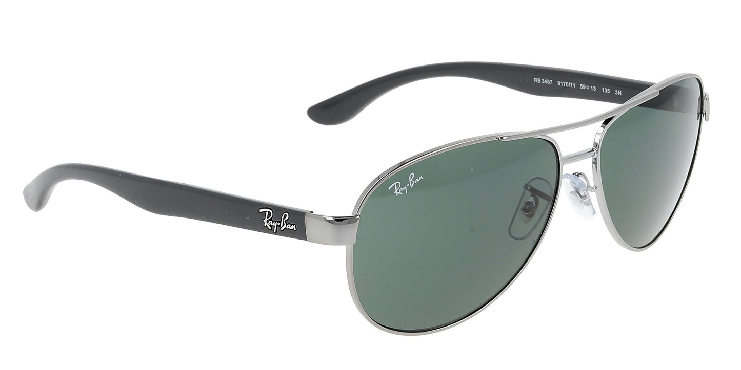 Lentes de Sol Ray Ban RB3457 Plata-Más Visión México