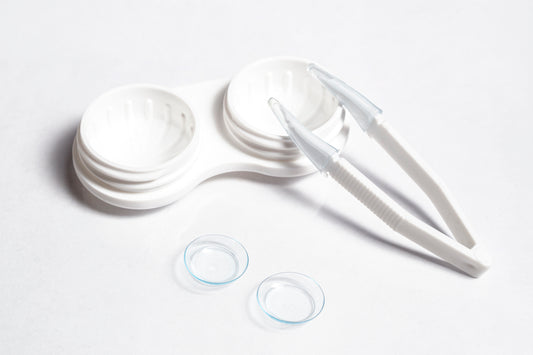 ¿Cómo identificar los lentes de contacto derecho e izquierdo?