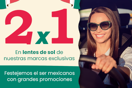 2x1 en armazones de Marcas Exclusivas