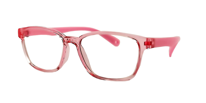 Lentes Con Protección Filtro de Luz Azul sin graduación infantil Rosa
