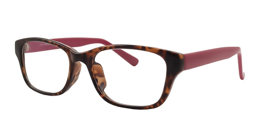 Lentes Con Protección Filtro de Luz Azul sin graduación Café