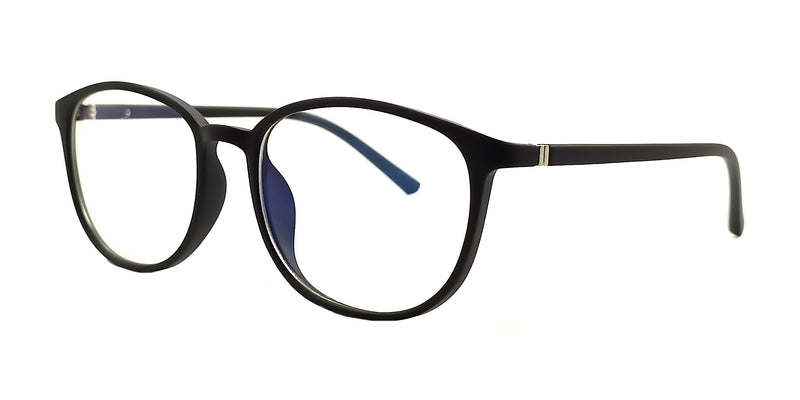 Lentes Con Protección Filtro de Luz Azul sin graduación Café