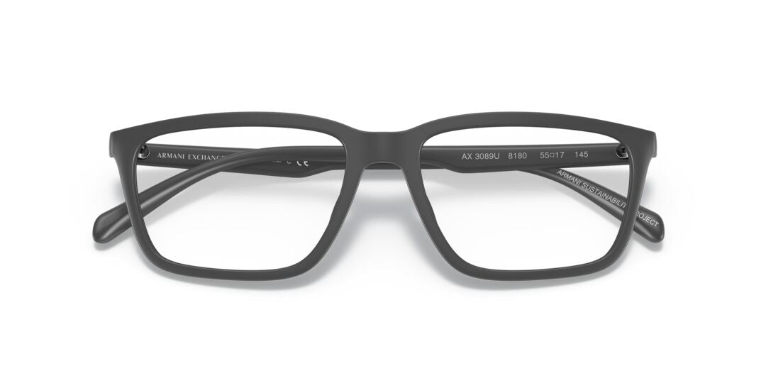 Lente Oftálmico Armani Exchange AX3089U Gris