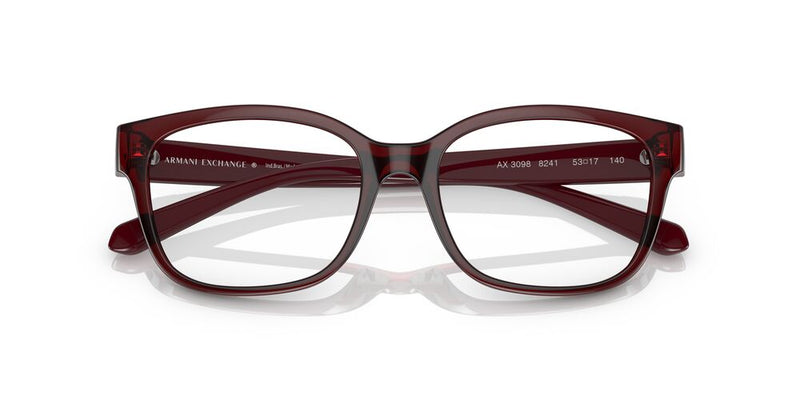 Lente Oftálmico Armani Exchange AX3098 Vino