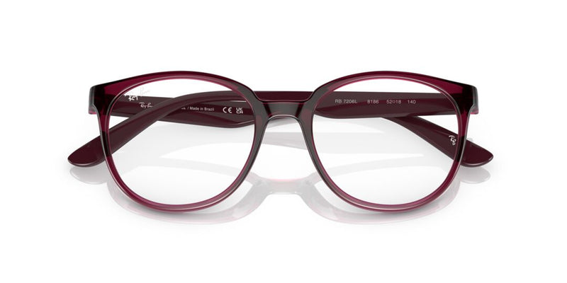 Lente Oftálmico Ray Ban 0RX7206L Vino