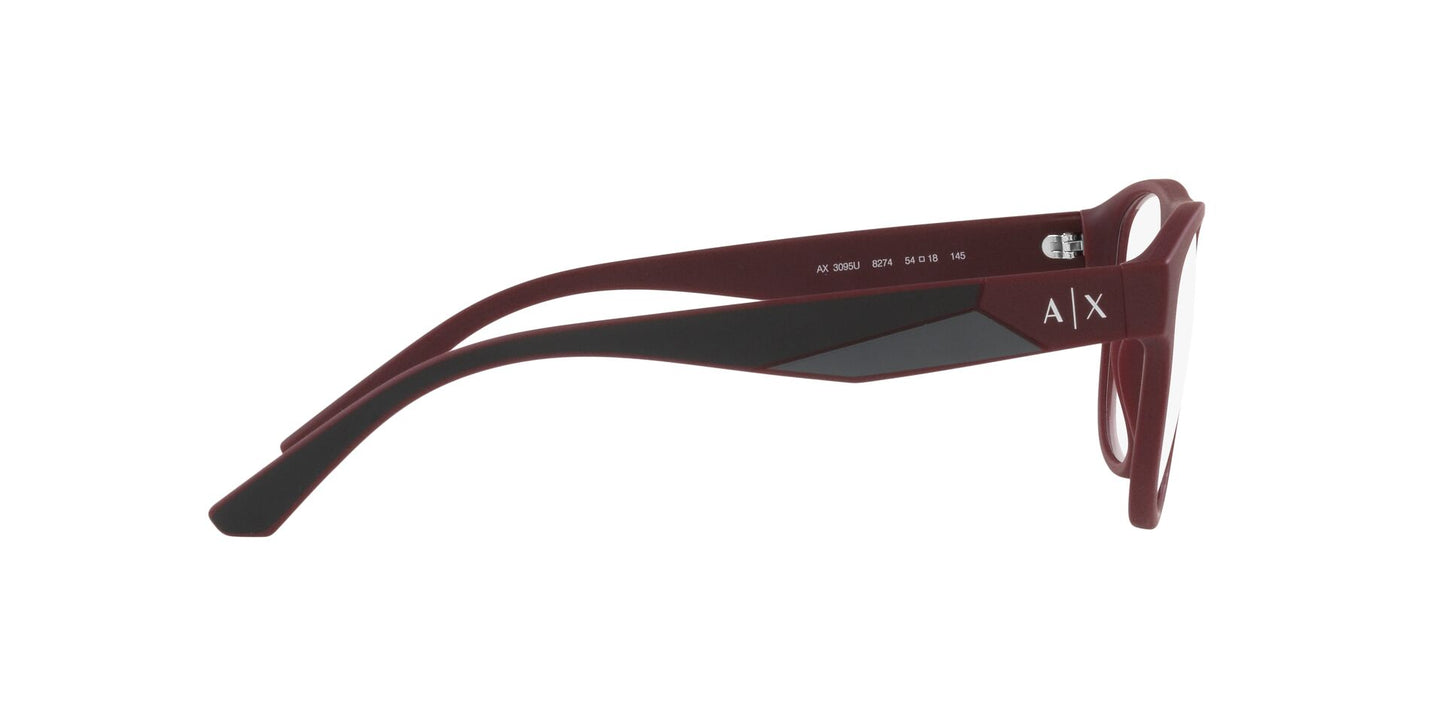 Lente Oftálmico Armani Exchange AX3095U Vino