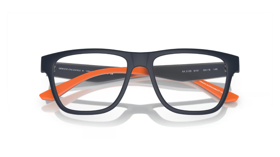 Lente Oftálmico Armani Exchange AX3105 Azul