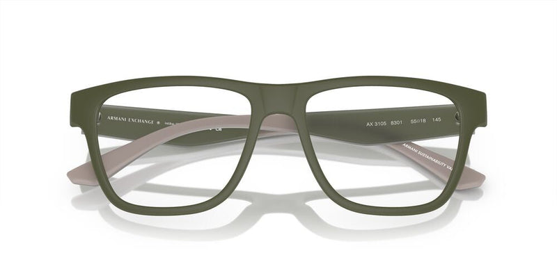 Lente Oftálmico Armani Exchange AX3105 Verde