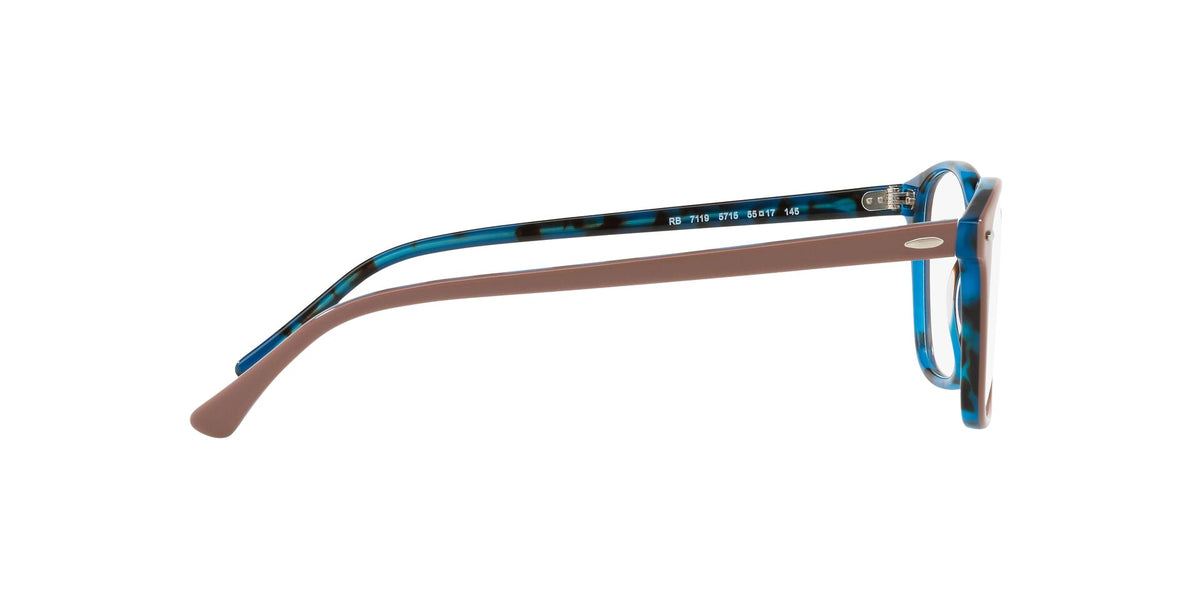 Lente Oftálmico Ray Ban RX7119 Café