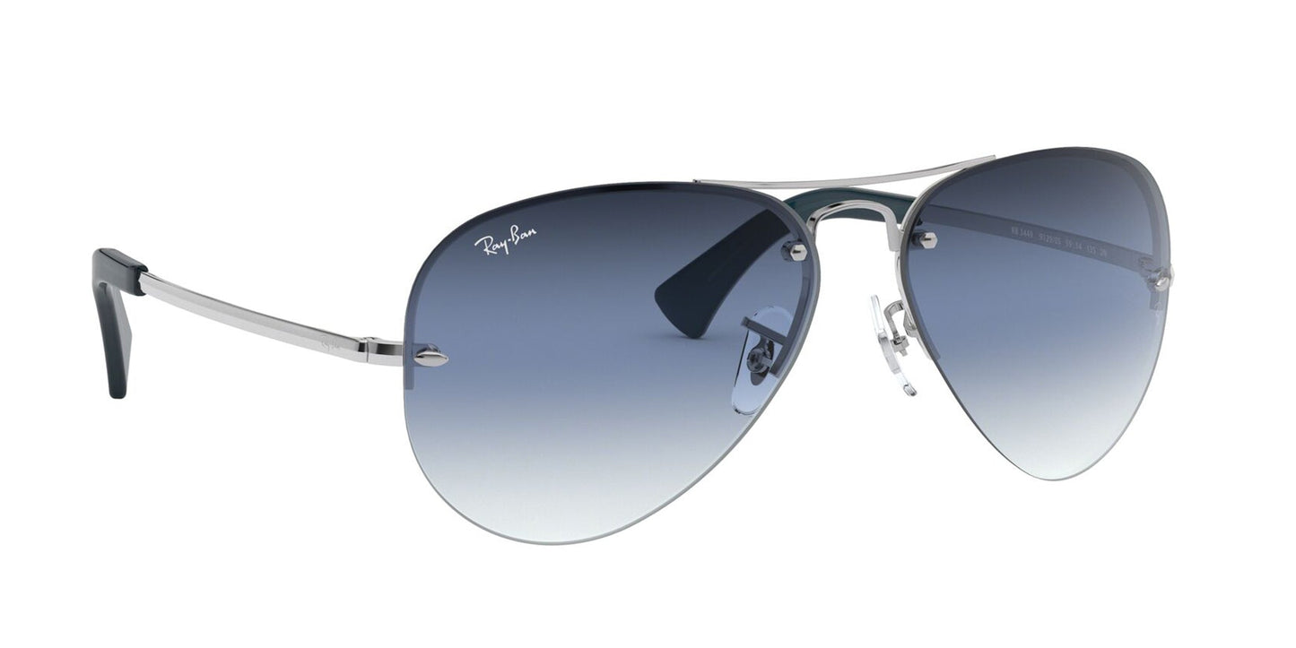 Lentes de Sol Ray Ban RB3449 Plata