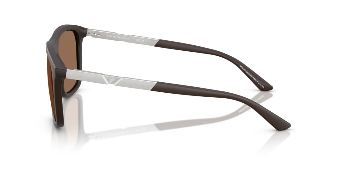 Lentes de Sol Emporio Armani 0EA4237 Café