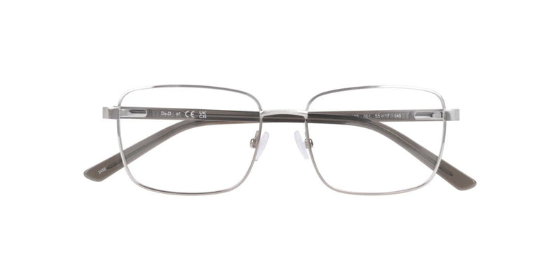 Lente Oftálmico D By D 0DB1168 Plata