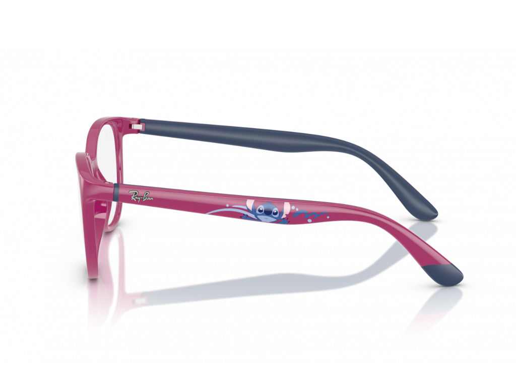 Lente Oftálmico Ray Ban Kids Disney - Lilo & Stitch Rosa