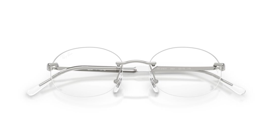 Lente Oftálmico Ray Ban RX3767V Plata