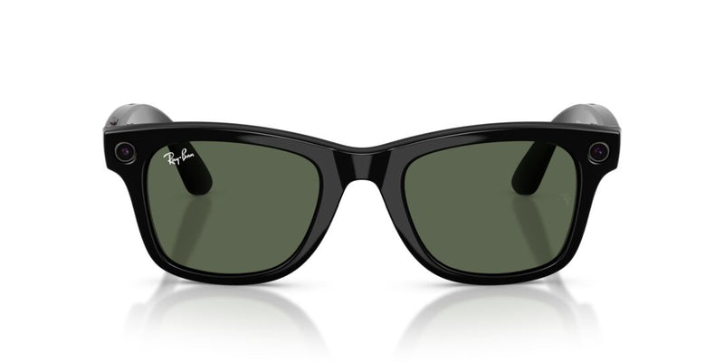 Lente Solar Ray Ban Meta Wayfarer L Gen. 2 Negro