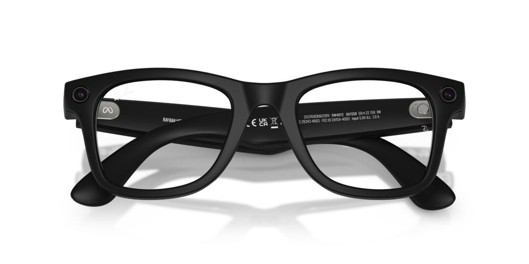 Lente Oftálmico Ray Ban Meta Wayfarer Gen. 2 Negro