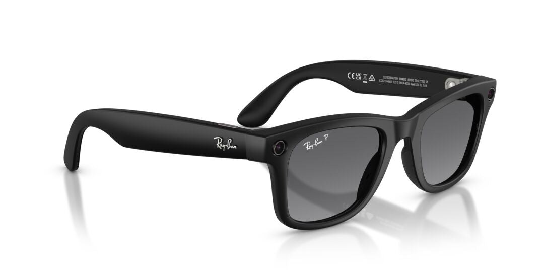 Lente Solar Ray Ban Meta Wayfarer Gen. 2 Negro
