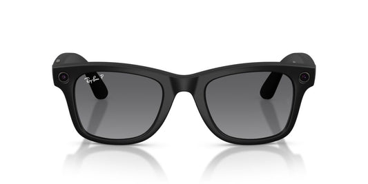 Lente Solar Ray Ban Meta Wayfarer L Gen. 2 Negro