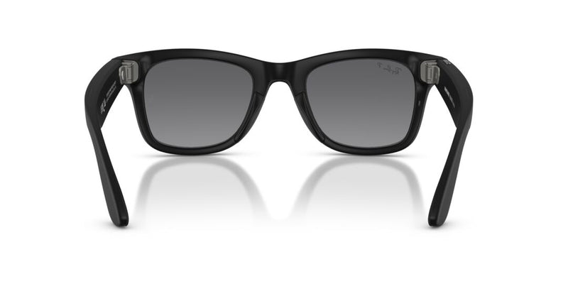 Lente Solar Ray Ban Meta Wayfarer L Gen. 2 Negro
