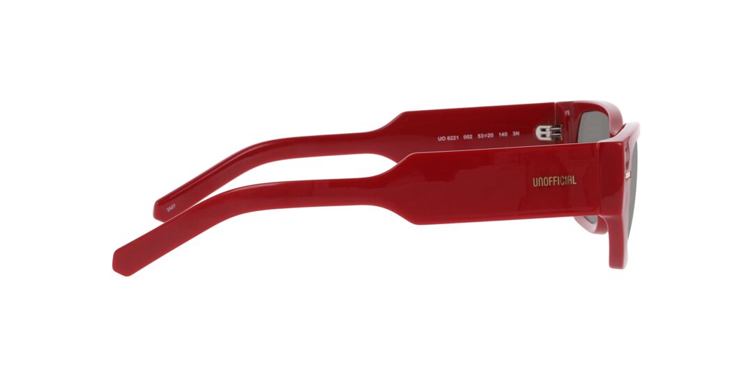 Lentes de Sol Unofficial 0UO6221 Rojo