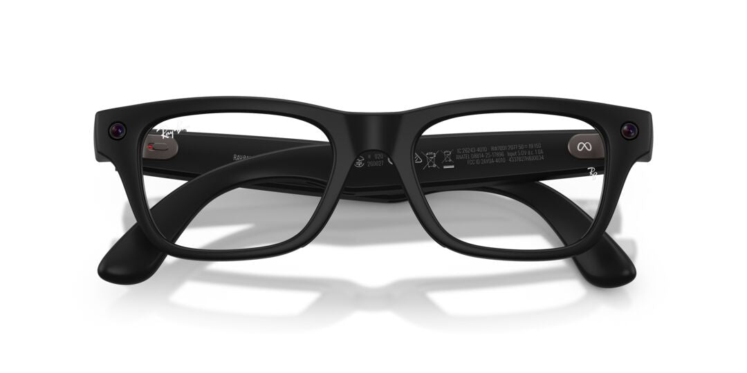 Lente Oftálmico Ray Ban Meta Blayzer Gen. 2 Negro