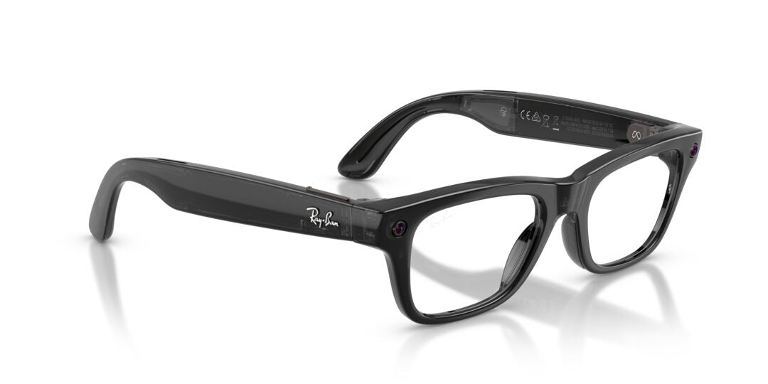 Lente Oftálmico Ray Ban Meta Blayzer Gen. 2 Negro