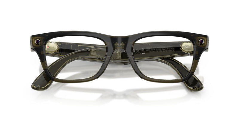 Lente Oftálmico Ray Ban Meta Blayzer Gen. 2 Verde