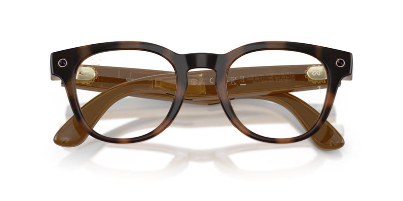 Lente Oftálmico Ray Ban Meta Scriber Gen. 2 Havana