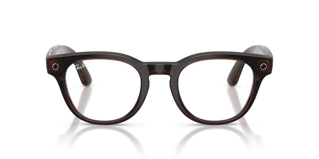 Lente Oftálmico Ray Ban Meta Scriber Gen. 2 Café