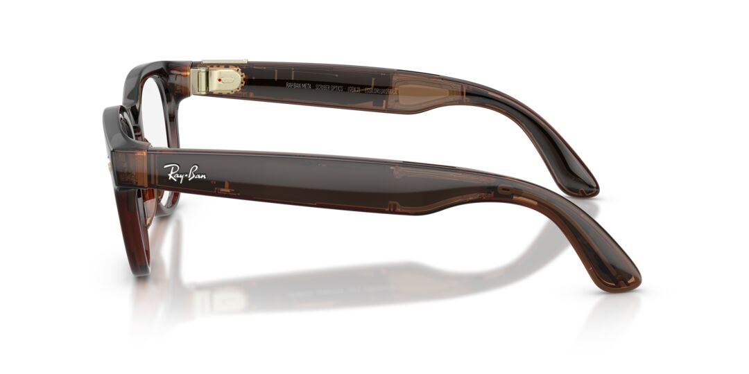 Lente Oftálmico Ray Ban Meta Scriber Gen. 2 Café