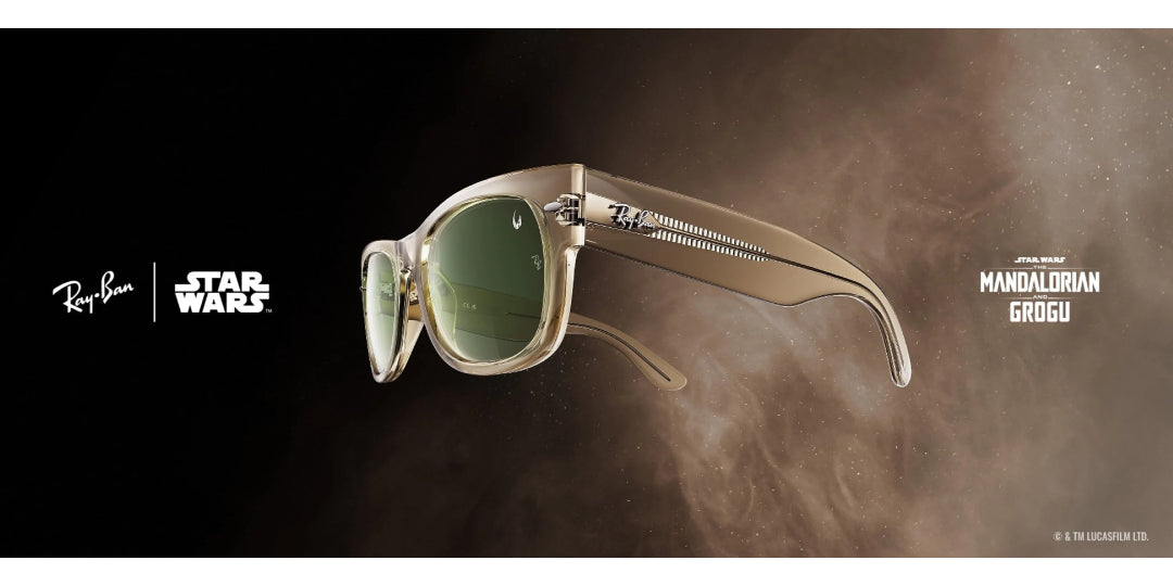 Lentes de Sol Ray Ban Star Wars™ -  Grogu Mega Wayfarer II Beige