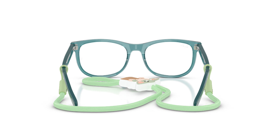 Lente Oftálmico Ray Ban Kids Star Wars™ - Grogu Mini New Wayfarer Azul