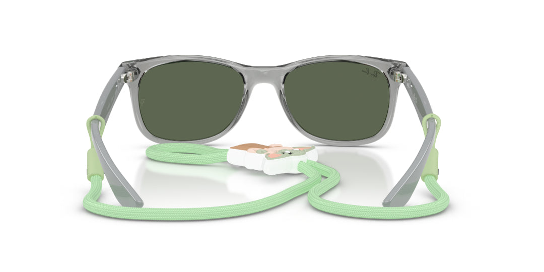 Lentes de Sol Ray Ban Kids Star Wars™ - Grogu Mini New Wayfarer Gris