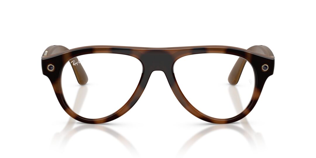 Lentes de Sol Ray Ban Meta Aviator Transitions® Gen. 3 Havana