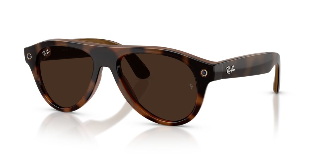 Lentes de Sol Ray Ban Meta Aviator Transitions® Gen. 3 Havana