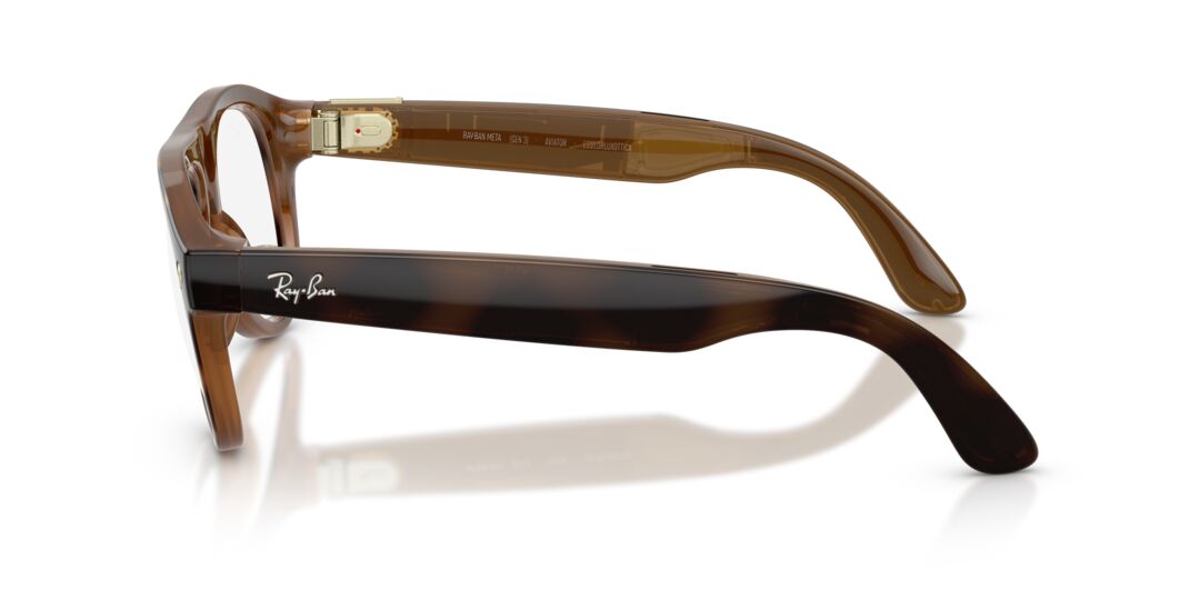 Lentes de Sol Ray Ban Meta Aviator Transitions® Gen. 3 Havana