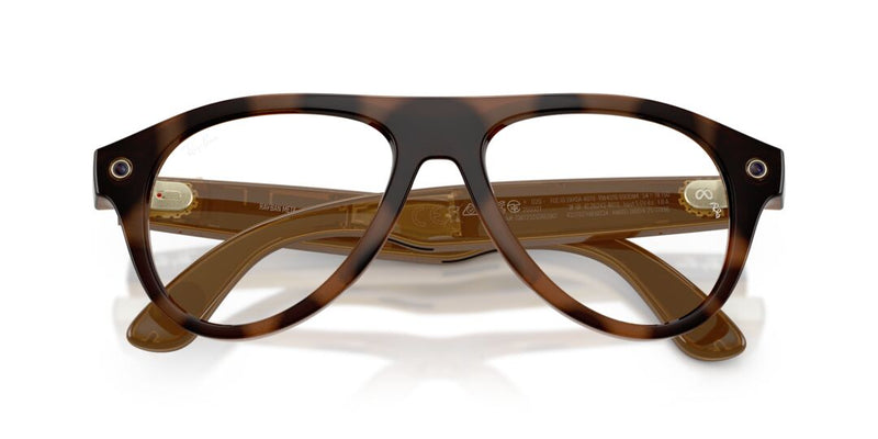 Lentes de Sol Ray Ban Meta Aviator Transitions® Gen. 3 Havana