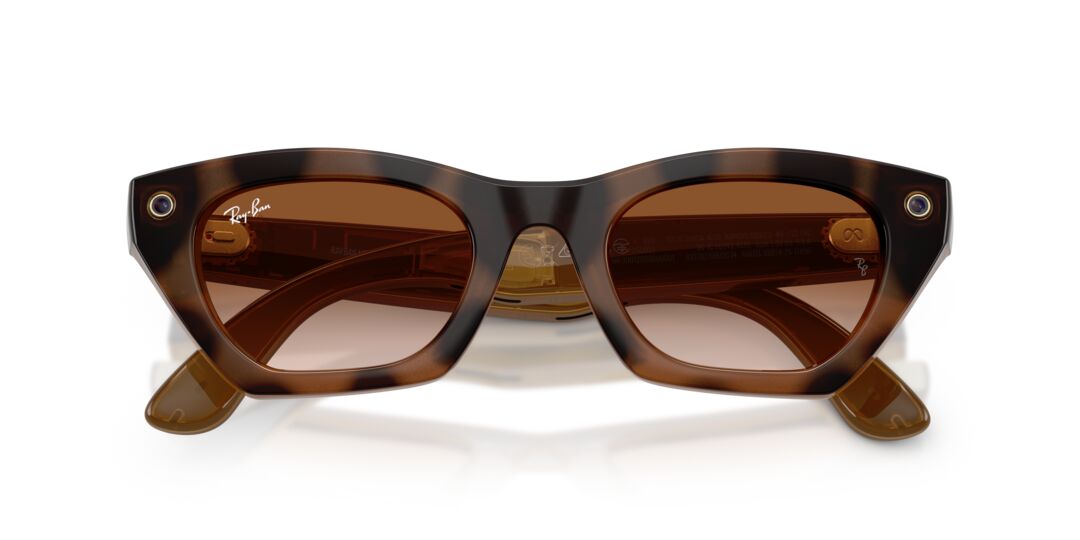 Lentes de Sol Ray Ban Meta Zena Gen. 3  Havana
