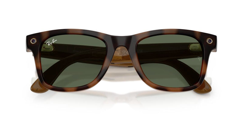 Lentes de Sol Ray Ban Meta Wayfarer L Gen. 3 Havana