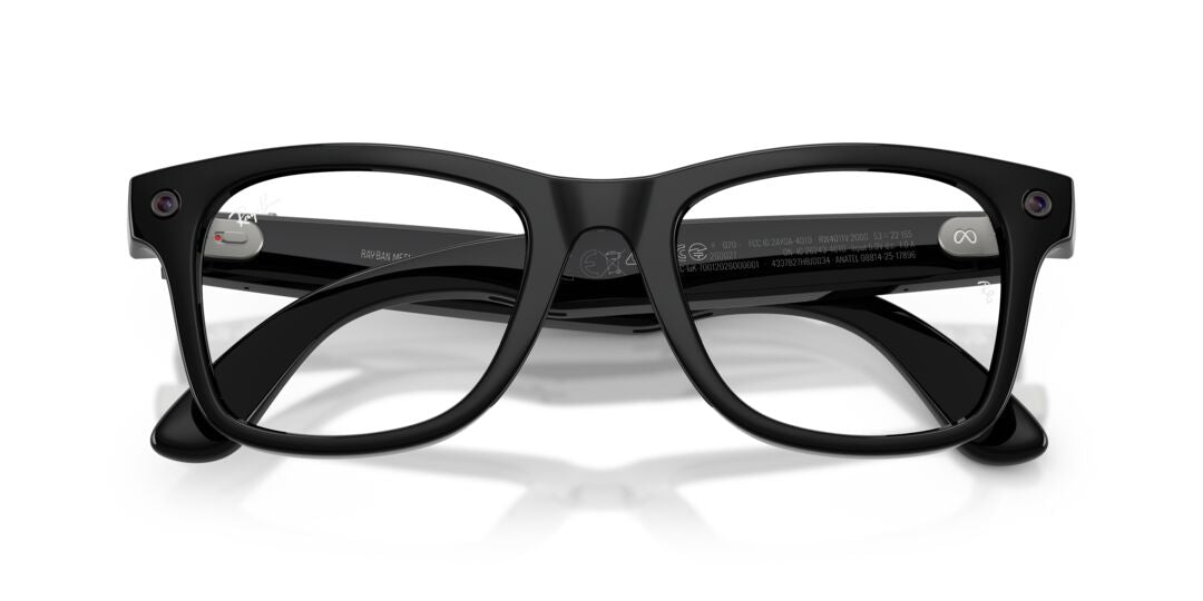 Lente Oftálmico Ray Ban Meta Wayfarer Gen. 3 Negro