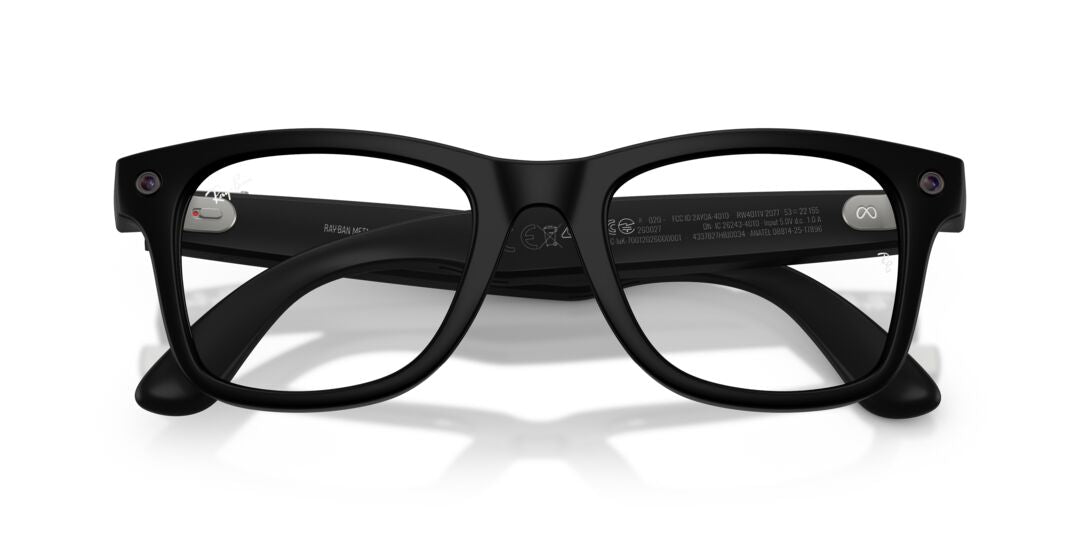 Lente Oftálmico Ray Ban Meta Gen. 3 Wayfarer L Negro