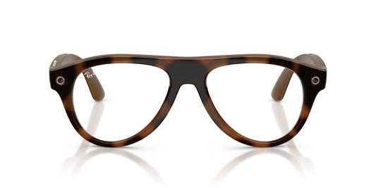 Lente Oftálmico Ray Ban Meta Aviator Gen. 3 Havana