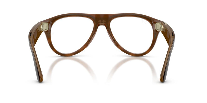 Lente Oftálmico Ray Ban Meta Aviator Gen. 3 Havana