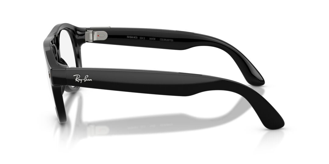 Lente Oftálmico Ray Ban Meta Aviator Gen. 3 Negro