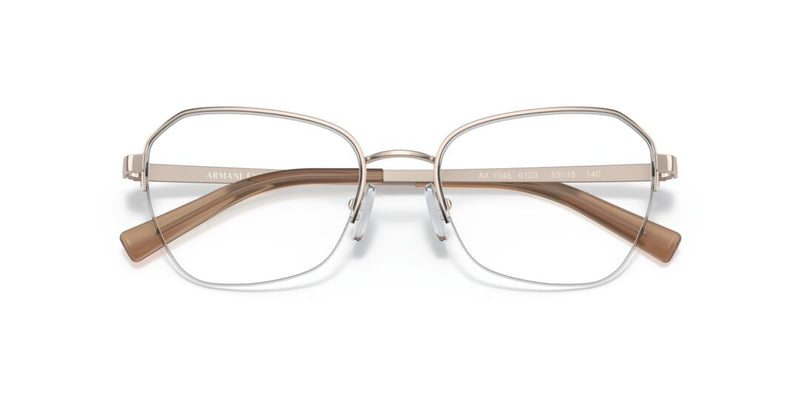 Lente Oftálmico Armani Exchange AX1045 Dorado