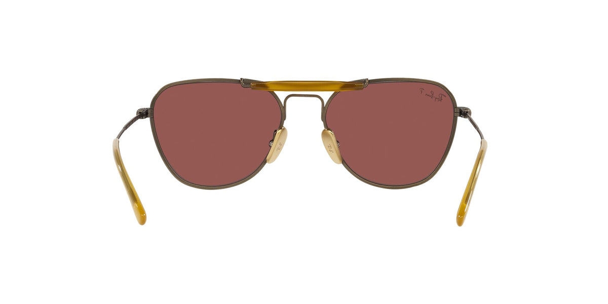 Lentes de Sol Ray Ban RB8064 Titanium Dorado