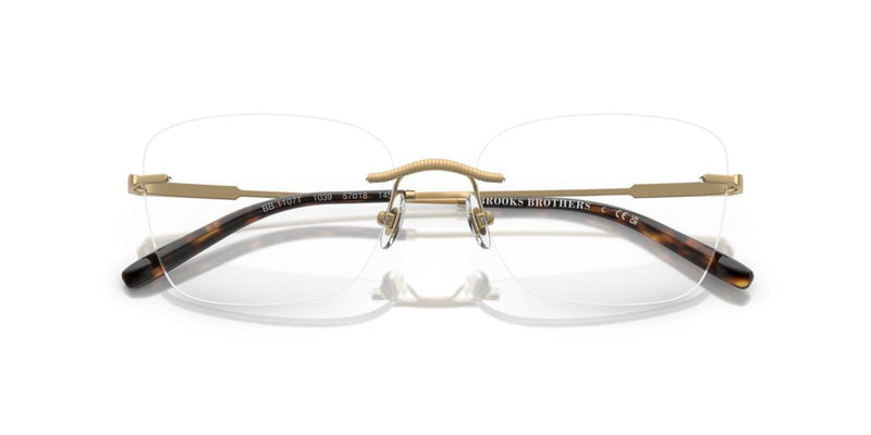 Lente Oftálmico Brooks Brothers BB1107T Dorado
