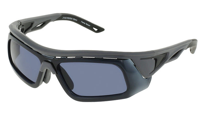 Lente Oftálmico Lentes De Seguridad ZT400 Negro