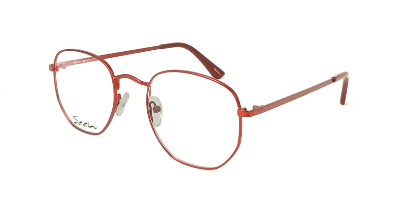 Lente Oftálmico Seen SNOU5009 Rojo